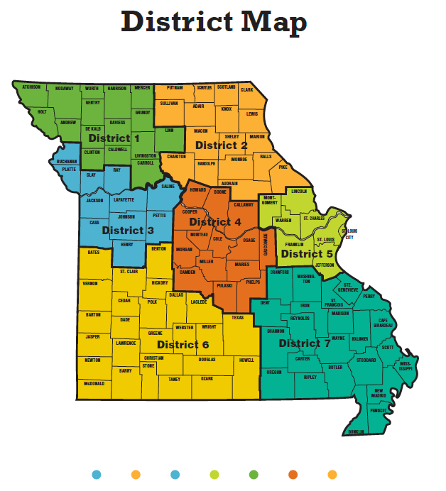 MEDC District Map